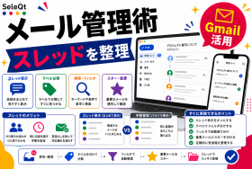 メールのスレッド整理と管理術を示すSELEQT記事サムネイル