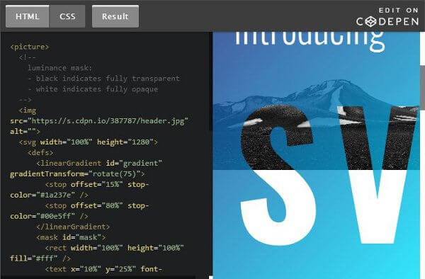 マスクテクニック あなたもコレを見てデキるデザイナーに Css Svg Canvasを使った見事なマスクデモ10選 Seleqt セレキュト Seleqt セレキュト