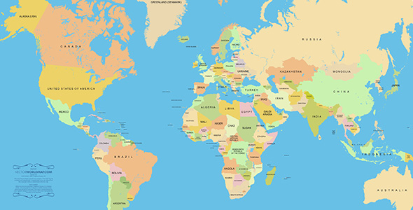 時間短縮 すぐに使える無料で正確なベクター世界地図選 ダウンロードできる白地図 Seleqt セレキュト