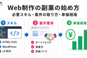 Web制作の副業の始め方